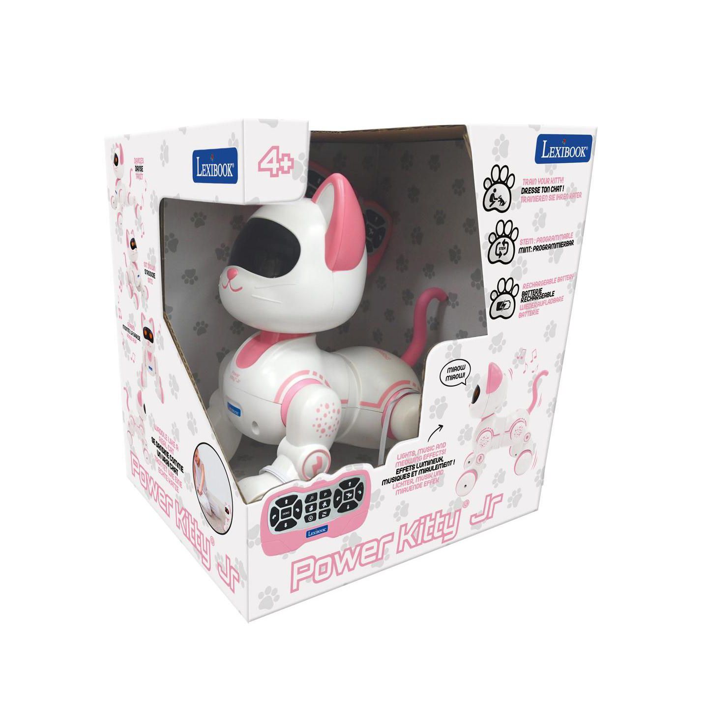 Детская игрушка Lexibook Power Kitty Jr. Remote Control Cat Interactive Stem Programmable Rechargeable KIT01 — фото 8