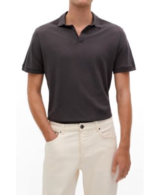 Men's Cotton Pique Short-Sleeve Polo Shirt