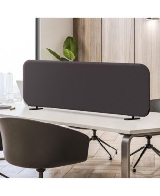 Portable Freestanding Desk Divider Privacy Screen for Office Classroom