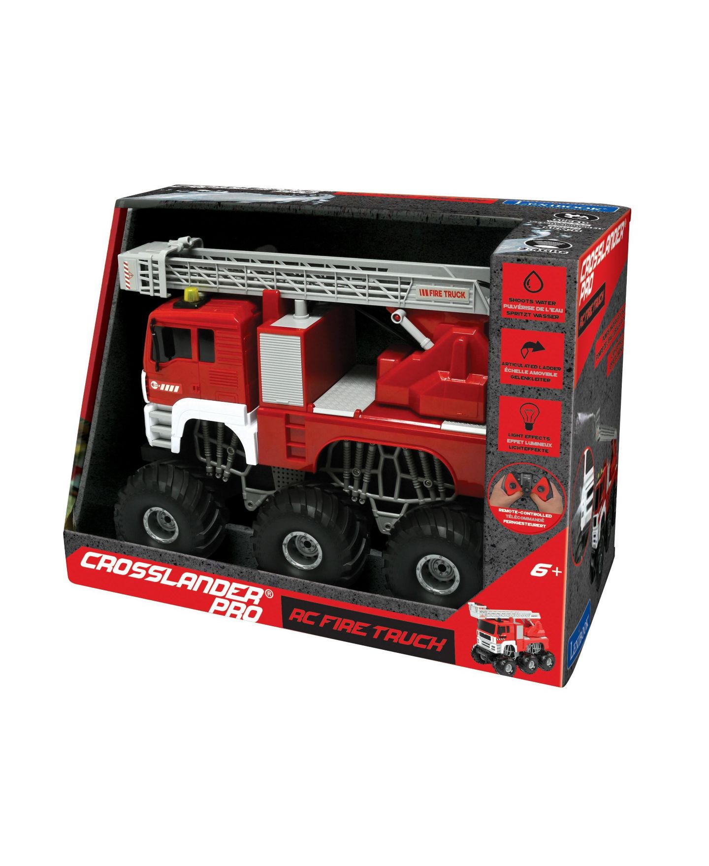 Детская игрушка Lexibook 1:24 Scale Crosslander Pro Remote-Controlled Light Effects RC Fire Truck — фото 6