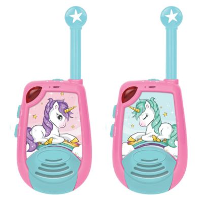 Unicorn Digital Walkie-Talkies with Morse Light, 2-km Range, 2-Piece Set, TW25UNI