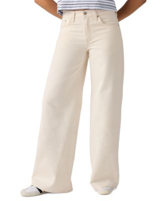 Women's Middy Mid-Rise Wide-Leg Retro Jeans