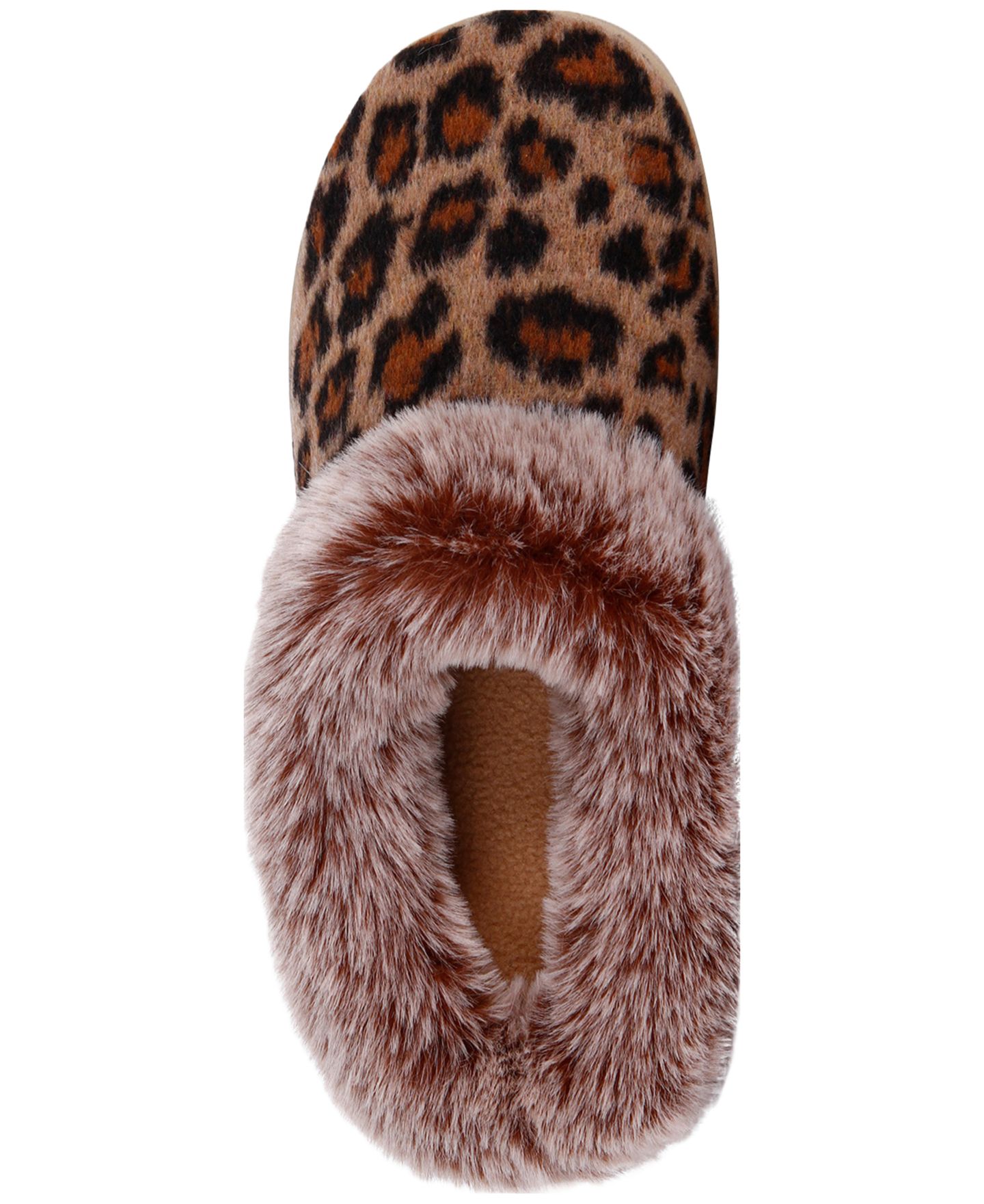 Женские сабо Isotoner Signature Leo Clog Slippers with Arch Support, цвет: Коричневый — фото 4