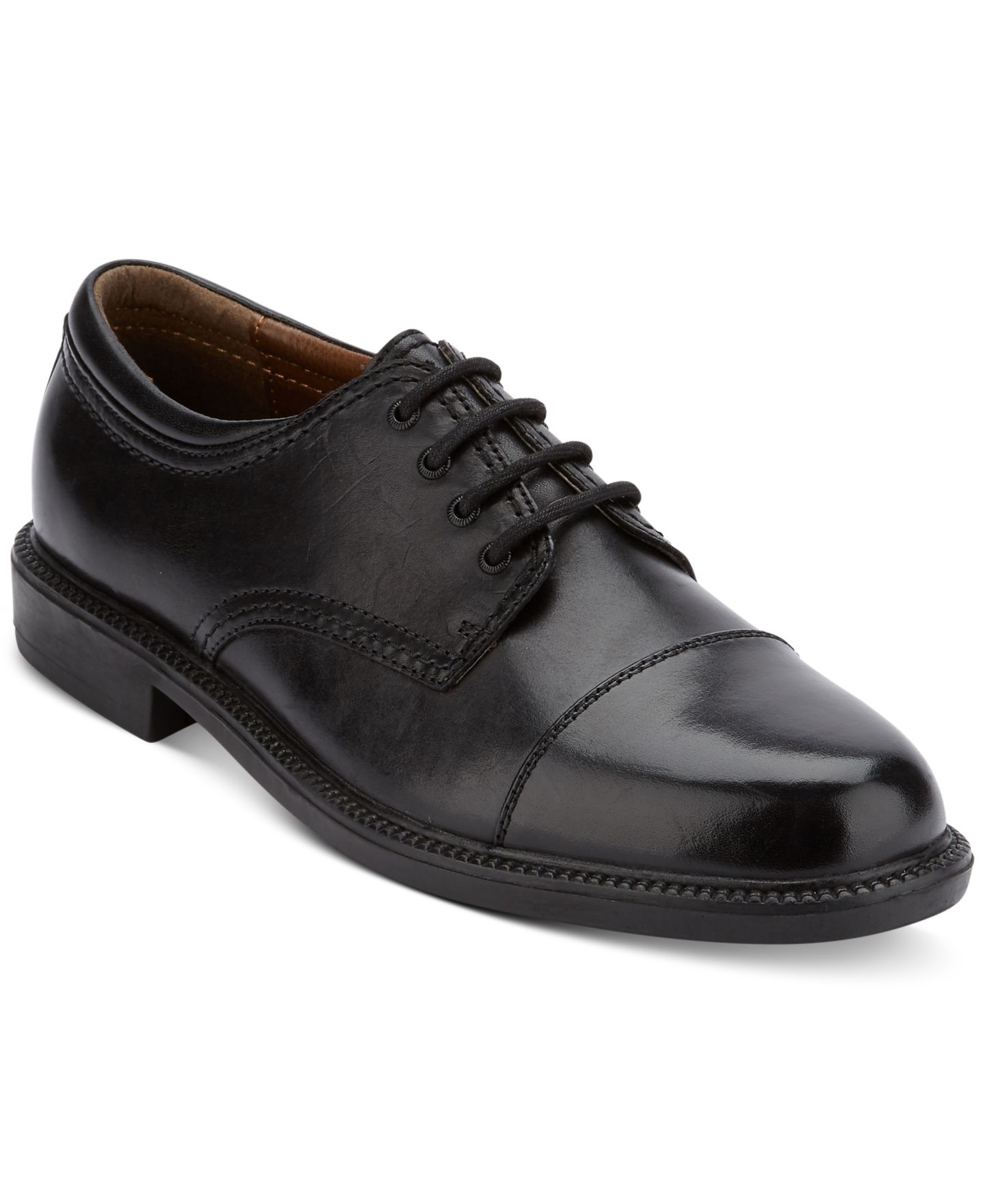 Мужские туфли Dockers Gordon Cap Toe Oxford, цвет: Чёрный — фото 1