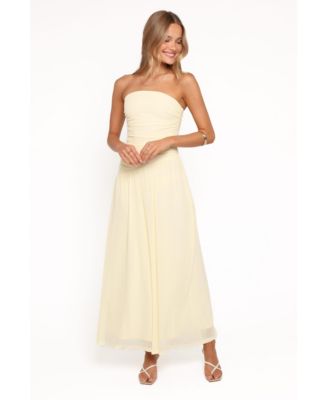 Women's Calypso Strapless A-Line Maxi Dress