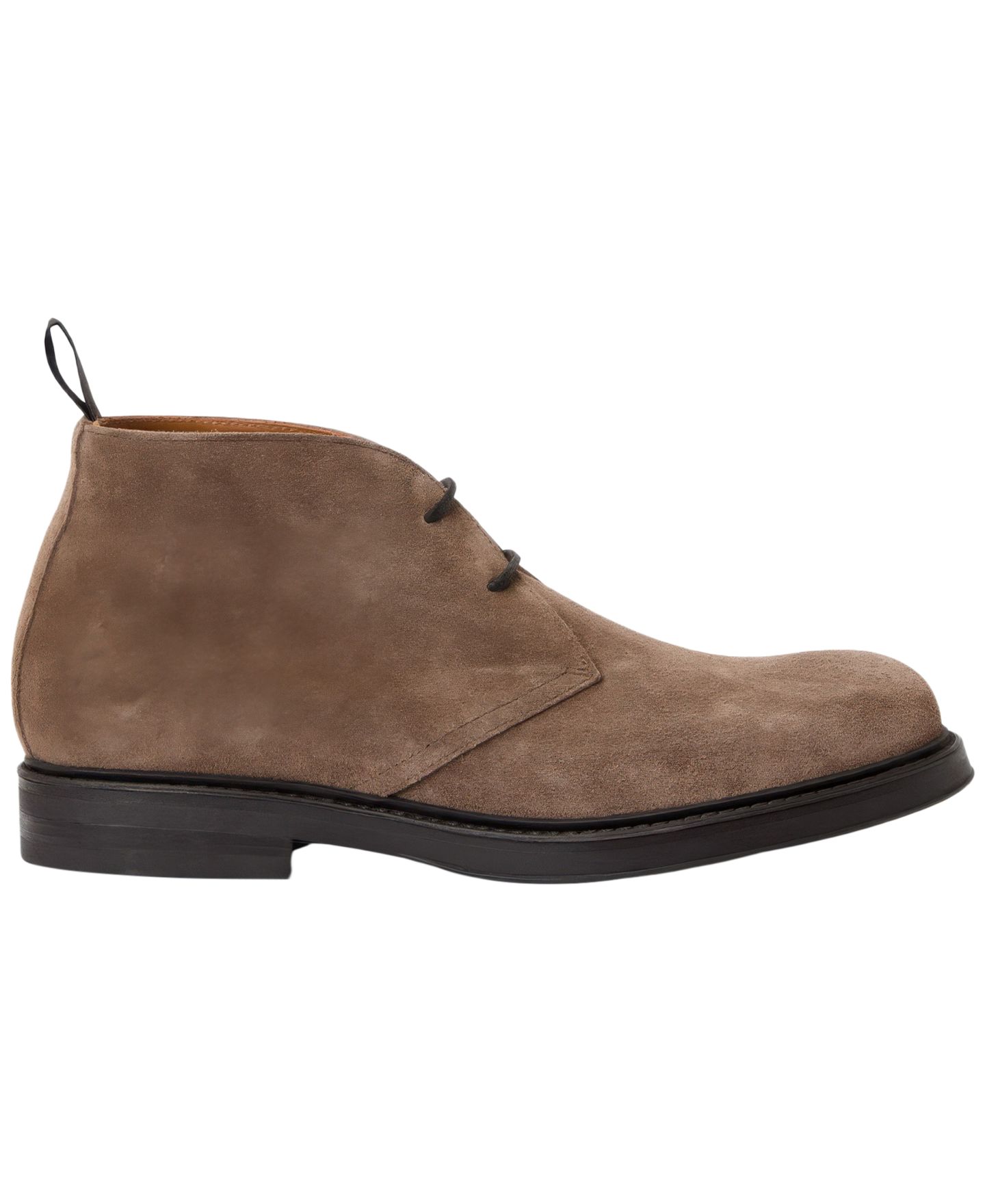 Мужские ботинки Aquatalia Brindisi Italian Lace-Up Chukka, цвет: Серо-коричневый замшевый — фото 2