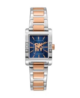 Women's Logo Quartz Two-Tone Stainless Steel Bracelet Watch, 22 mm
