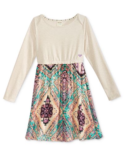 Roxy Patterned Skirt Dress, Big Girls (7-16)