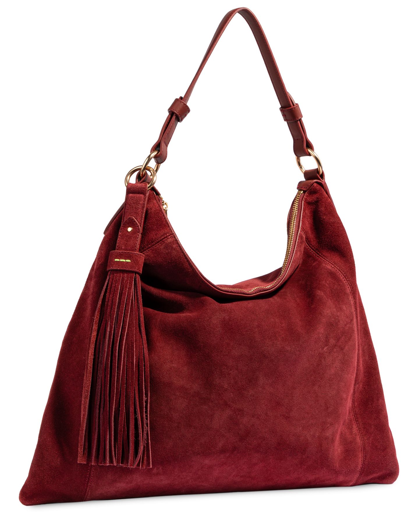 Женская сумка Sam Edelman Jade Convertible Hobo, цвет: Бордо — фото 3