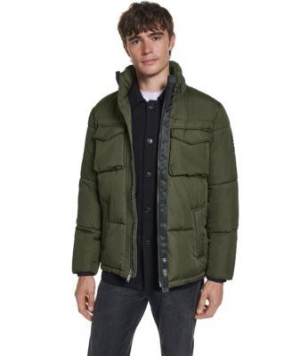 Men's Puffer with Chest Pockets