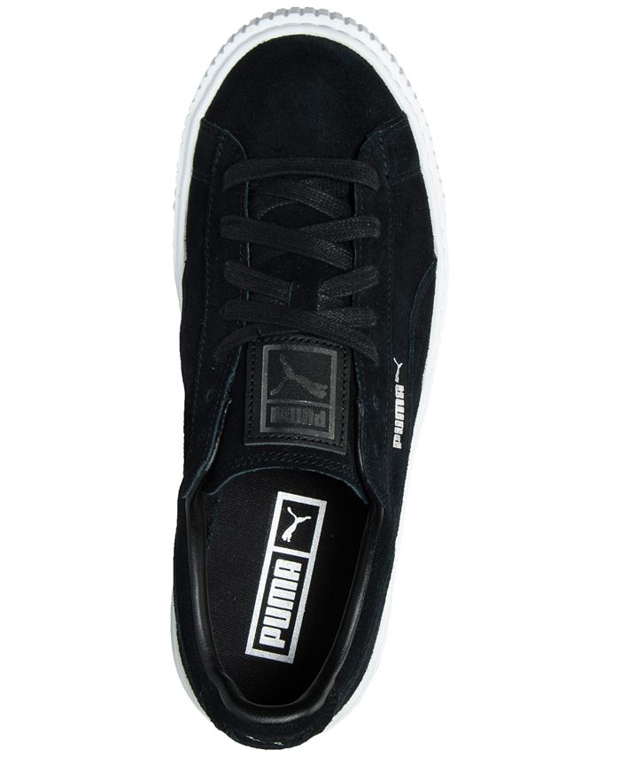 Puma Women's Suede Platform Casual Sneakers from Finish Line & Reviews ...