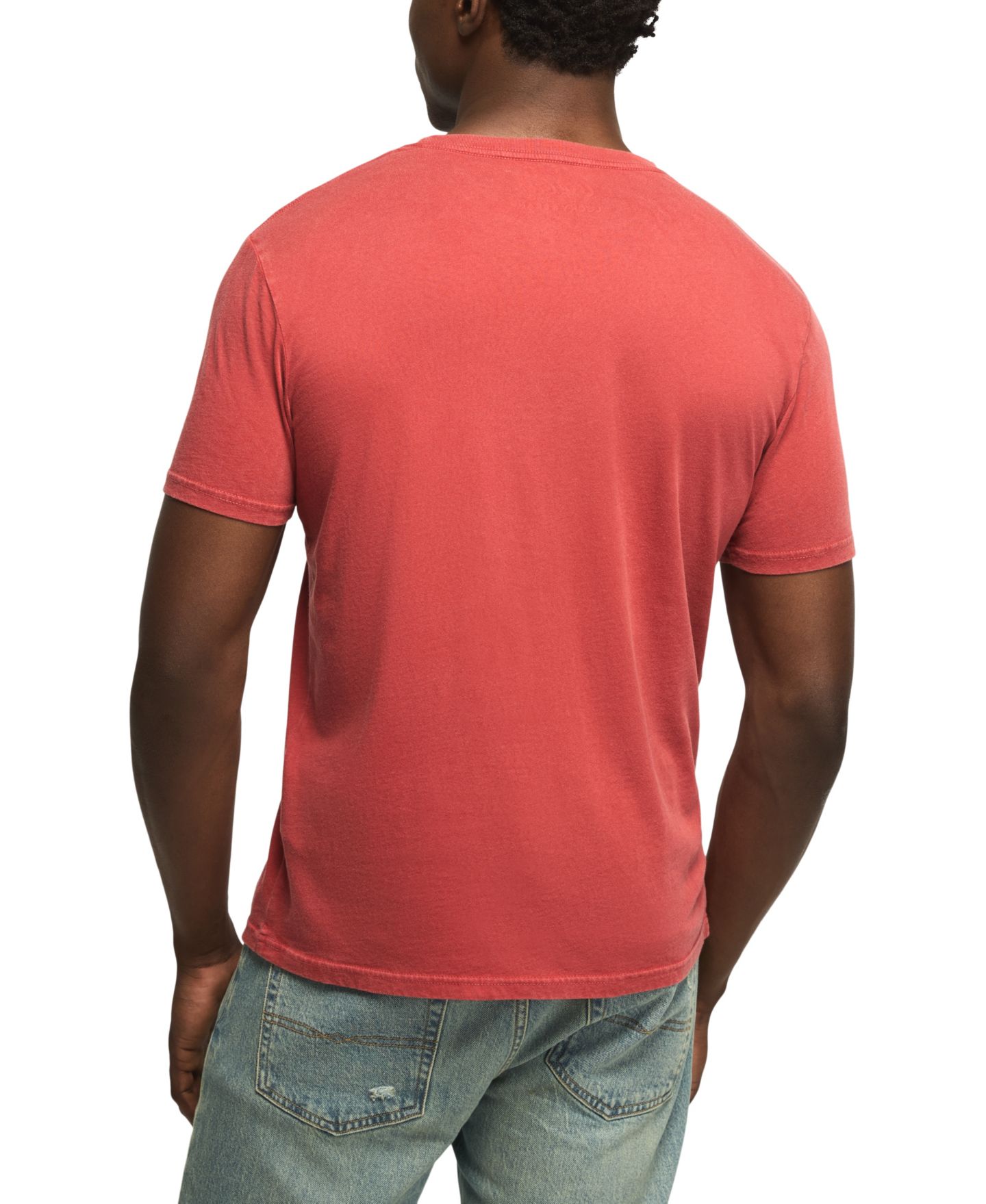 Мужская футболка Lucky Brand Coke Polar Bear Print Crewneck, цвет: Красный — фото 4