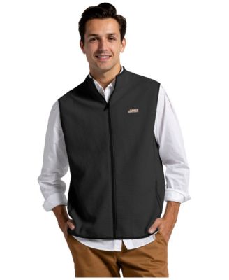 Men's Black James Madison Dukes Summit Full-Zip Vest