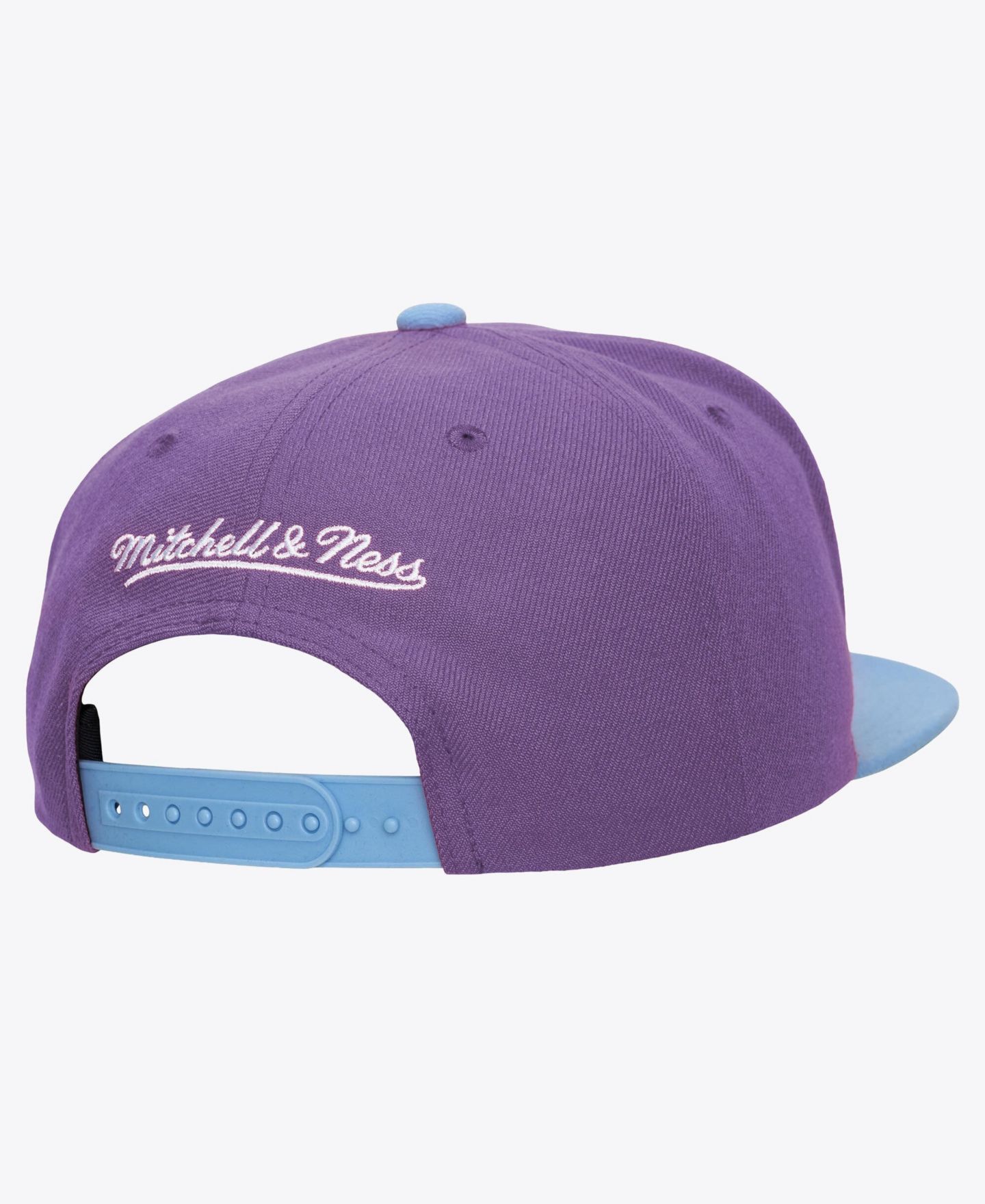 Мужская кепка Mitchell & Ness Purple Los Angeles Lakers Hardwood Classics Legendary Home Snapback Hat — фото 2