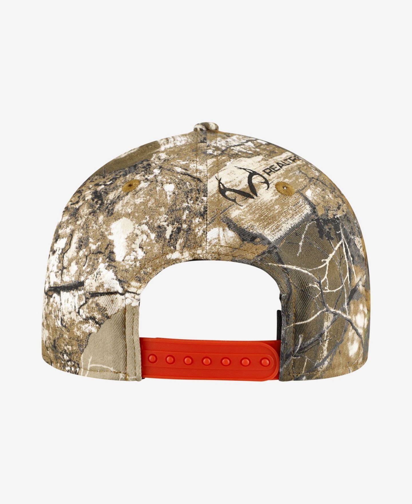 Мужская кепка New Era Camo Athletics Realtree Orange Pop 9FIFTY Snapback Hat — фото 4