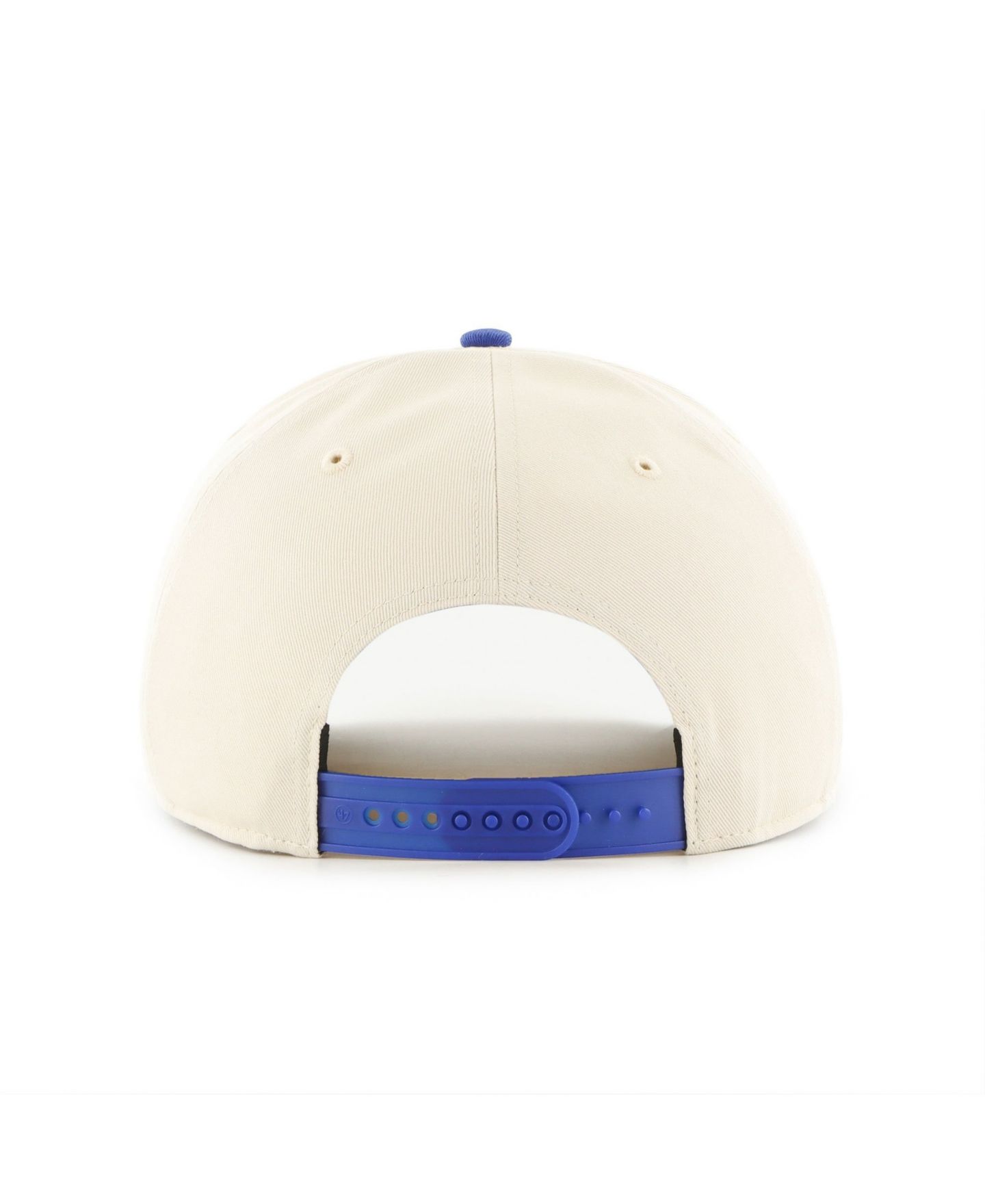Мужская кепка '47 Brand Cream/Blue Tampa Bay Lightning Logo Hitch Adjustable Hat — фото 2