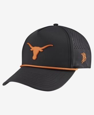Men's Black Texas Longhorns Classic Adjustable Rope Hat