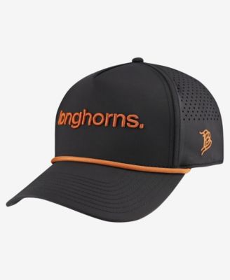 Men's  Black Texas Longhorns Statement Adjustable Rope Hat