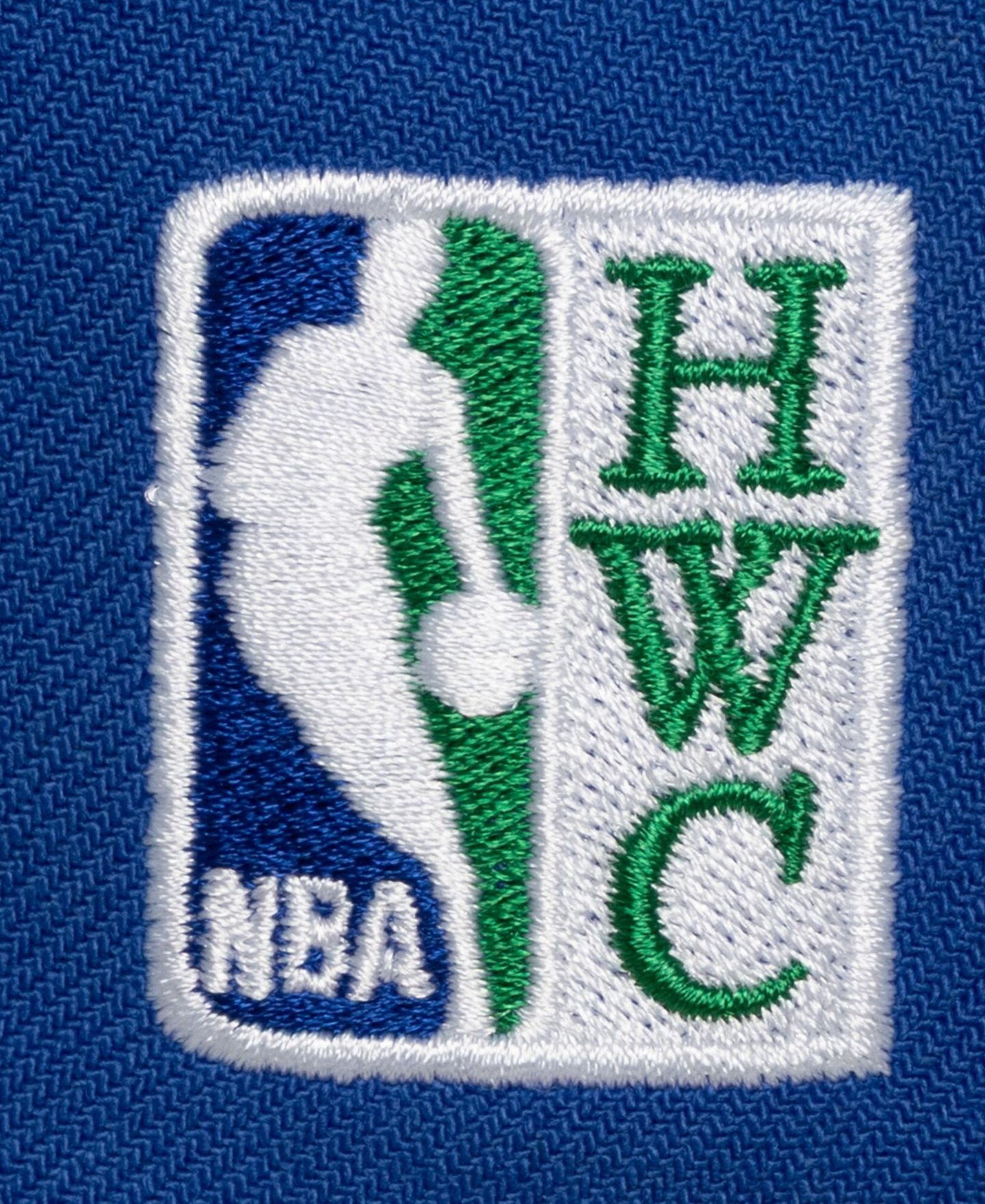 Мужская кепка Mitchell & Ness Blue Dallas Mavericks Hardwood Classics Legendary Home Snapback Hat — фото 3