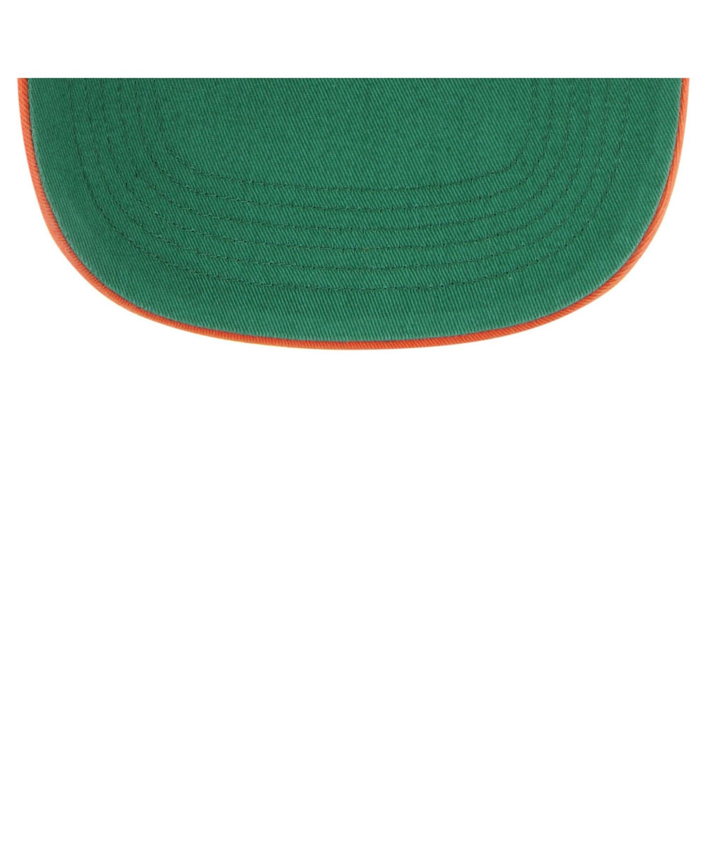 Мужская кепка '47 Brand Royal/Orange New York Islanders Atkin Vintage Relaxed Hitch Adjustable Hat — фото 4
