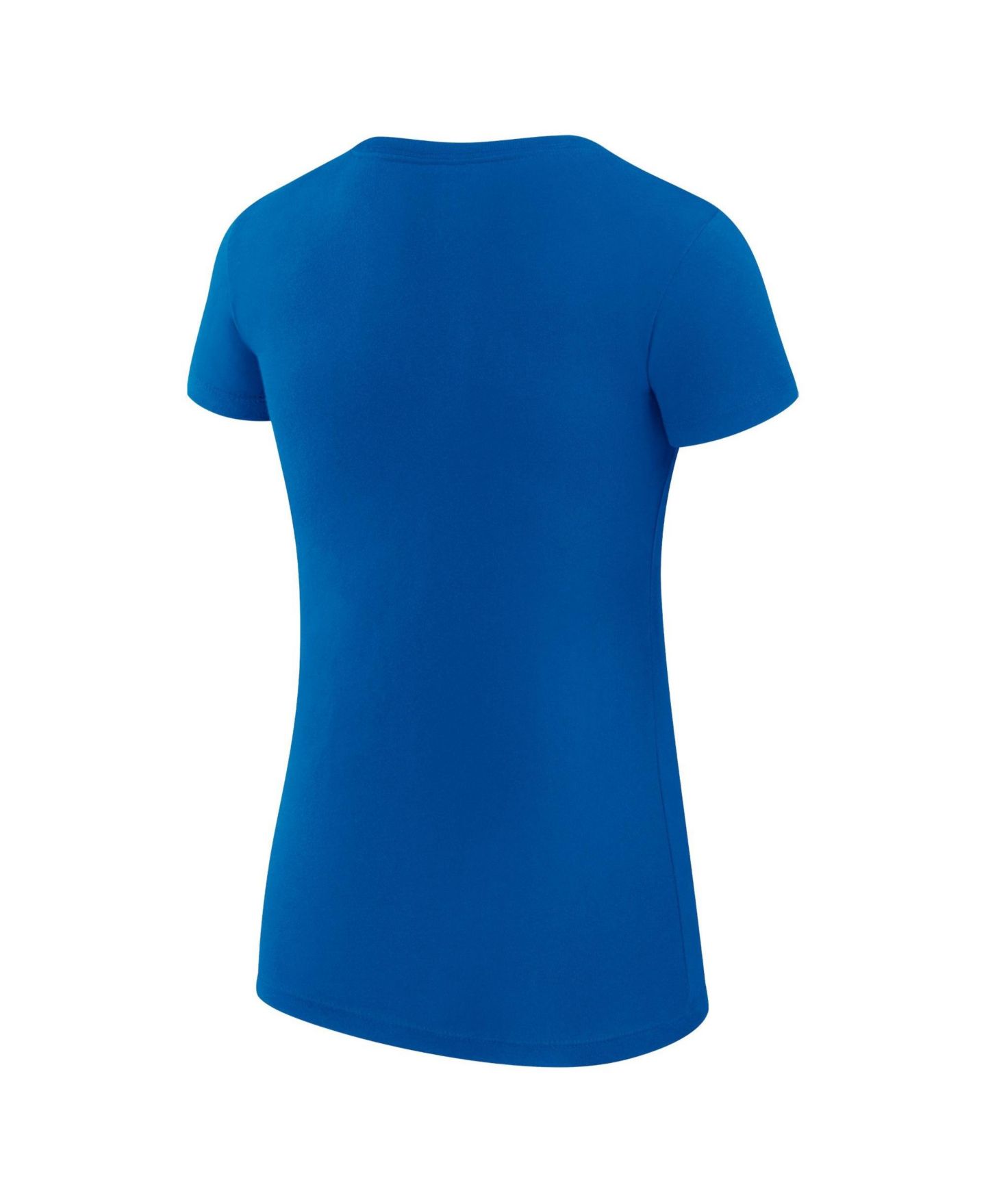 Женская футболка G-III 4Her by Carl Banks Royal Chicago Cubs Super-Slim Fit Lightweight City Graphic — фото 5