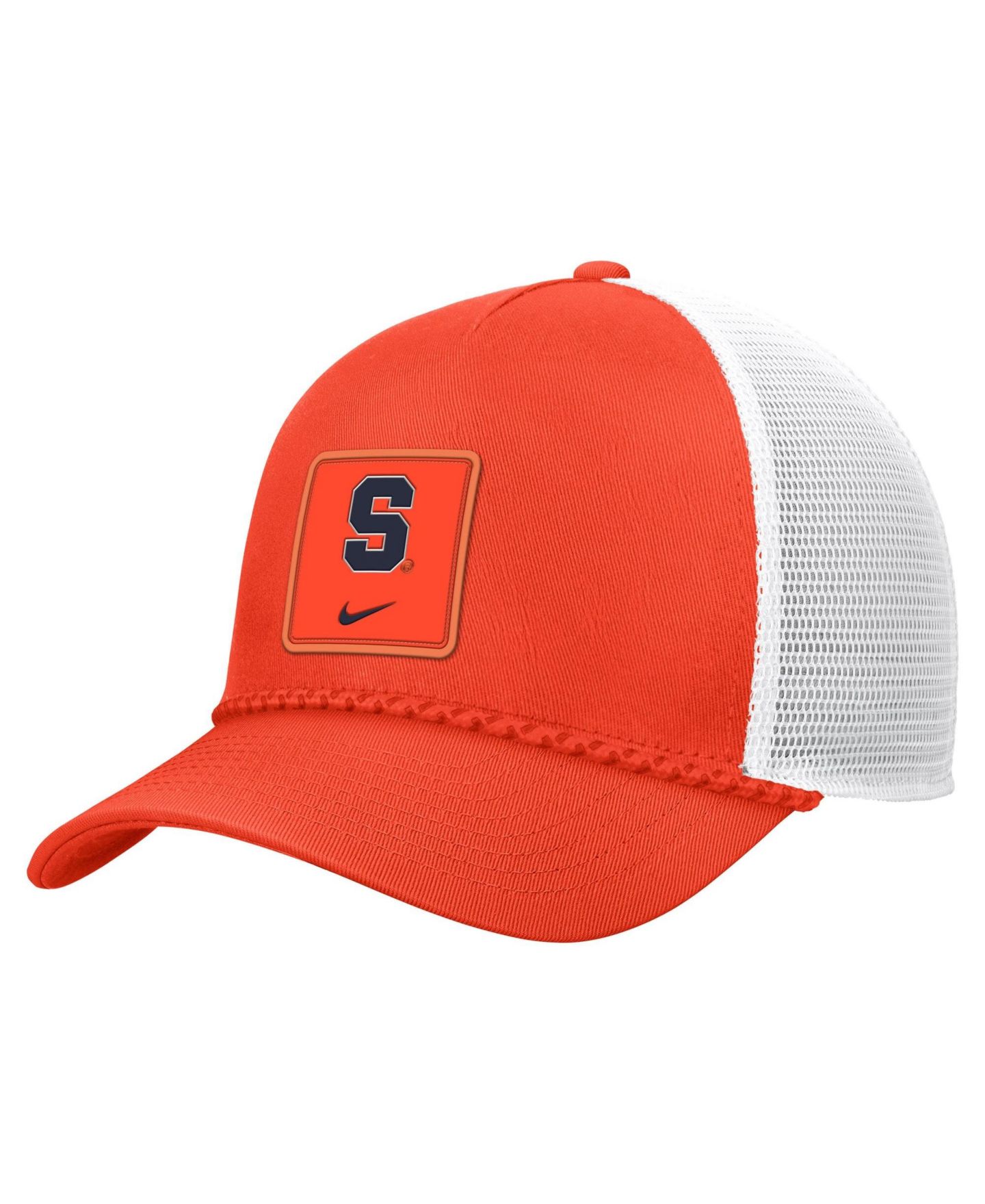Мужская кепка Nike Orange Syracuse Orange 2026 On-Field Rope Adjustable Trucker Hat — фото 1