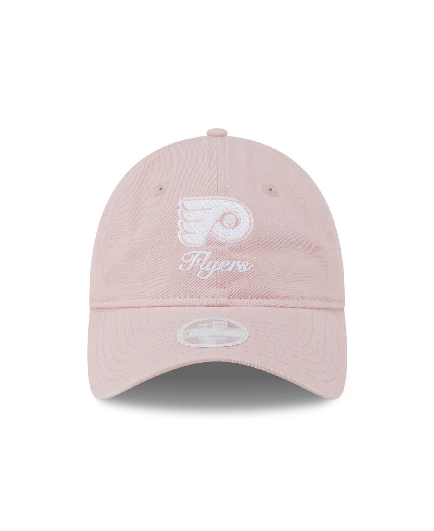 Женские кепки New Era Pink Philadelphia Flyers Preppy Team 9TWENTY Adjustable Hat — фото 2
