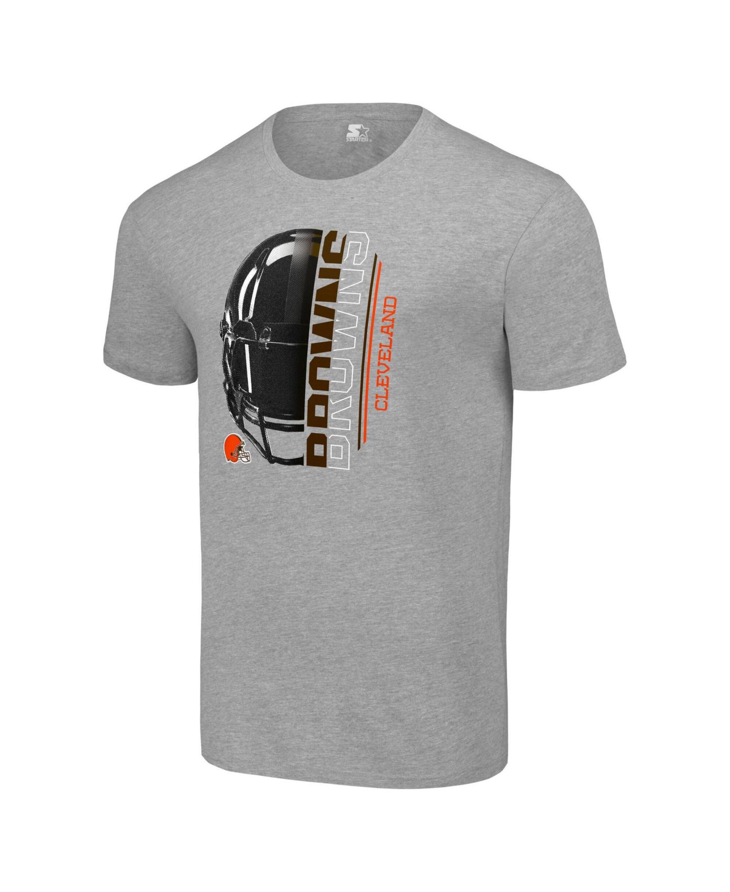 Мужская футболка Starter Heather Gray Cleveland Browns — фото 2