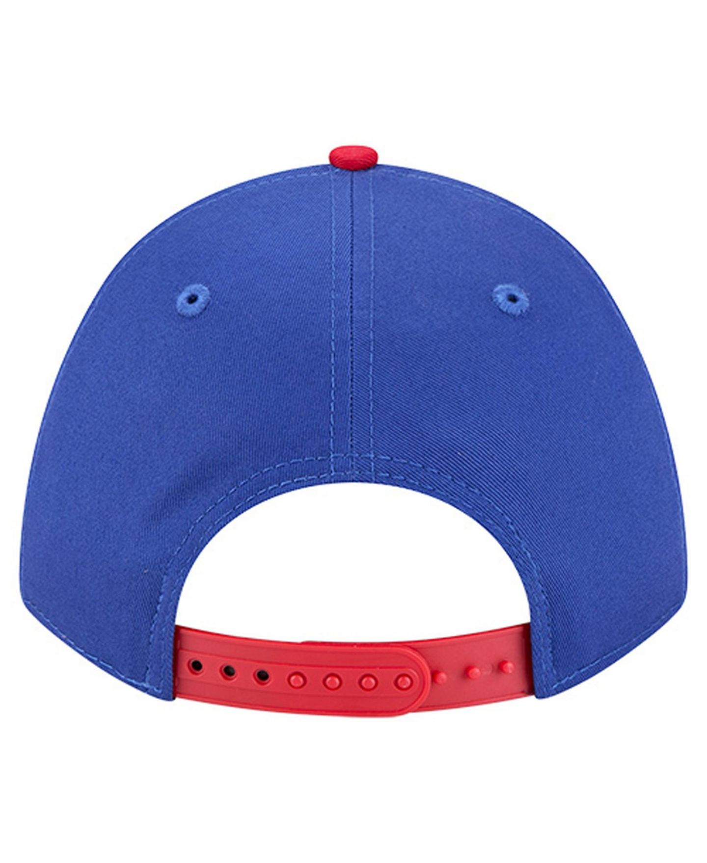 Мужская кепка New Era Royal Philadelphia 76ers Bold Arch Coolera 9FORTY A-Frame M-Crown Adjustable Hat — фото 4