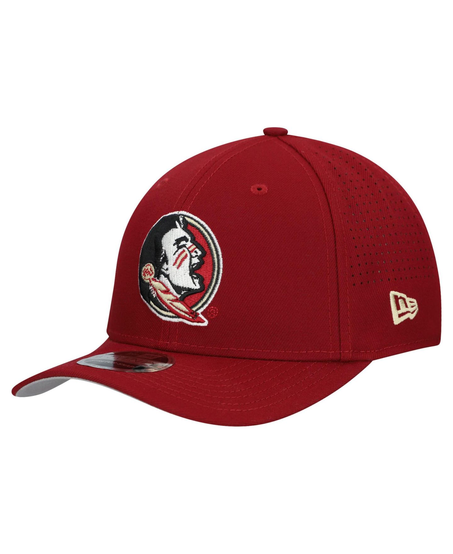 Мужская кепка New Era Garnet Florida State Seminoles Team 9SEVENTY Adjustable Hat — фото 1
