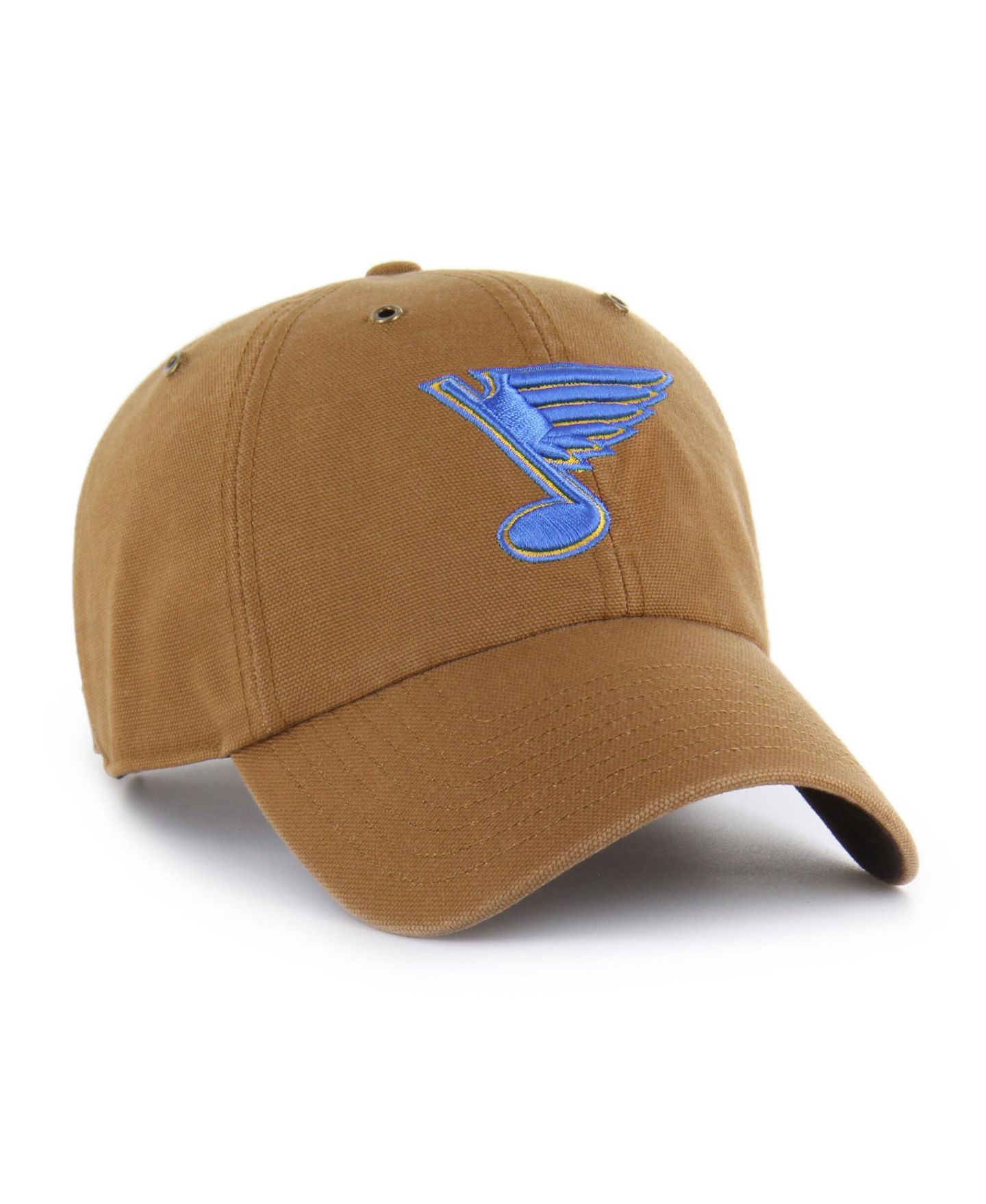 Мужская кепка Carhartt x '47 Brown St. Louis Blues Clean Up Adjustable Hat — фото 2