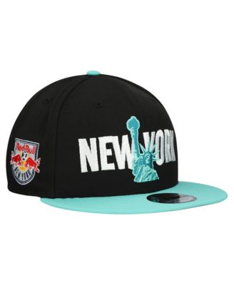 Men's Black New York Red Bulls 9FIFTY Snapback Hat