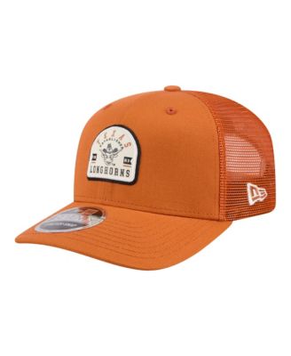 Men's Texas Orange Texas Longhorns Patched 9SEVENTY Trucker Adjustable Hat