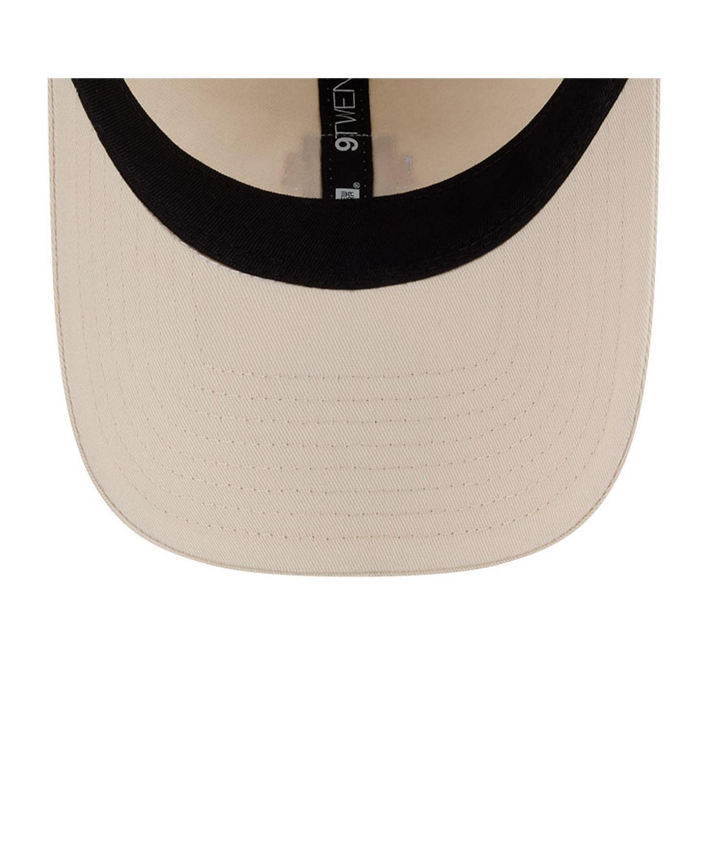 Мужская кепка New Era Beige New York Red Bulls Micro Team Logo 9TWENTY Adjustable Hat — фото 5