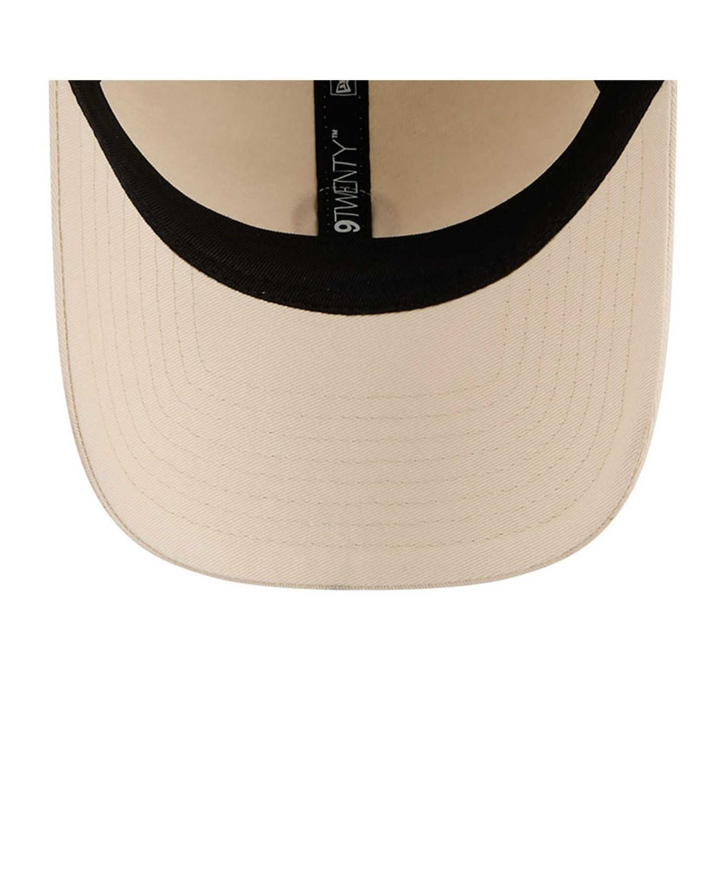Мужская кепка New Era Beige Inter Miami CF Micro Team Logo 9TWENTY Adjustable Hat — фото 5