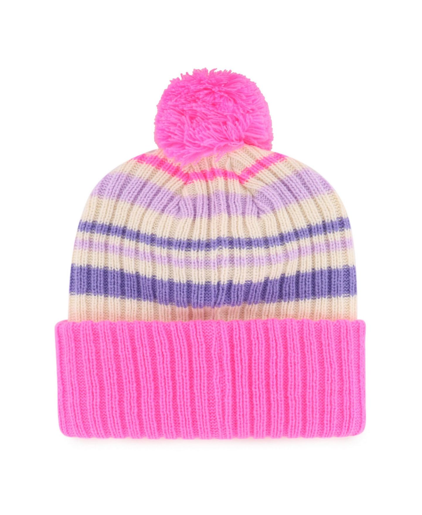 Детская шапка '47 Brand Big Boys and Girls Snow Fort Philadelphia Eagles Pom Pom Cuffed-Knit Beanie — фото 2