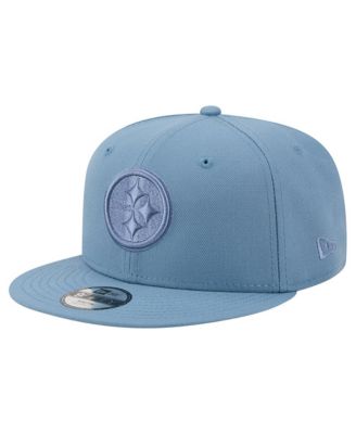 Big Boys and Girls Blue Pittsburgh Steelers Color Pack A-Frame 9FIFTY Snapback Hat