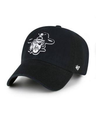 Men's Black ECU Pirates Vault Clean Up Adjustable Hat