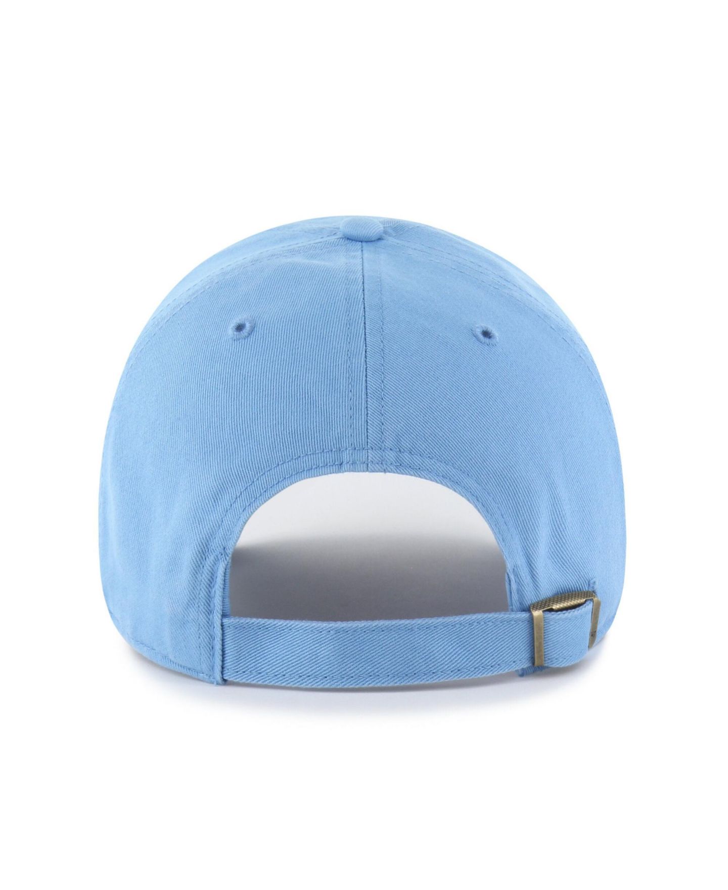 Мужские головные уборы '47 Brand Carolina Blue North Carolina Tar Heels Vault Clean Up Adjustable Hat — фото 3