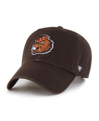 Men's '47  Brown Oregon State Beavers Vault Clean Up Adjustable Hat