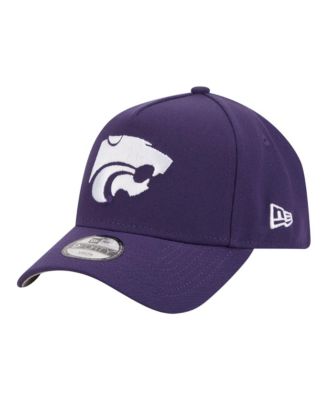 Big Boys and Girls Purple Kansas State Wildcats 9FORTY A-Frame Adjustable Hat