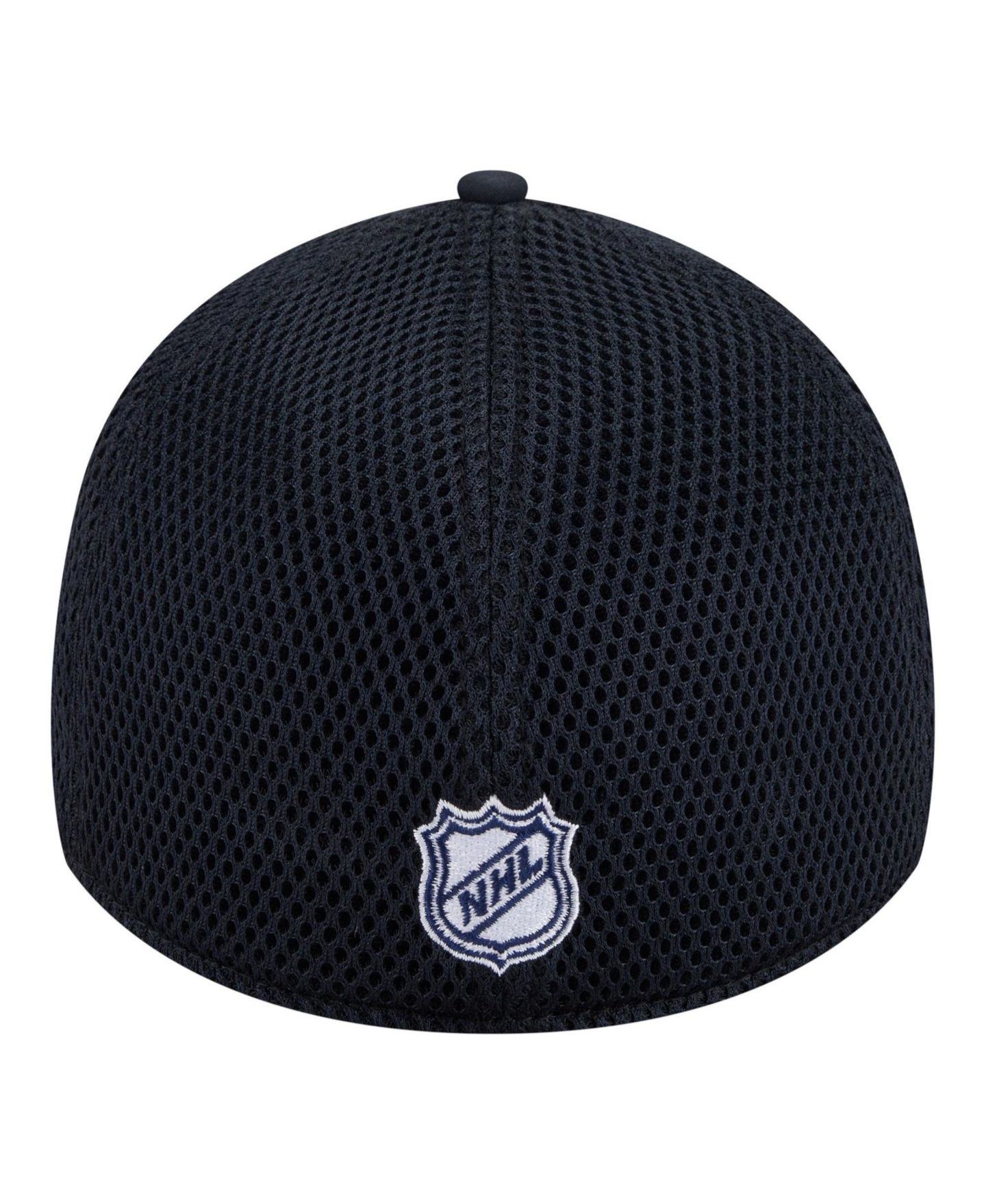 Мужская кепка New Era Navy Toronto Maple Leafs Logo 39THIRTY Flex Hat — фото 4