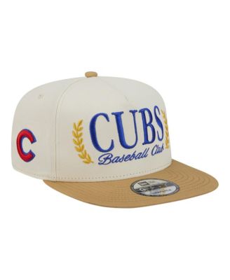 Men's Cream Chicago Cubs Club 9FIFTY A-Frame Snapback Hat