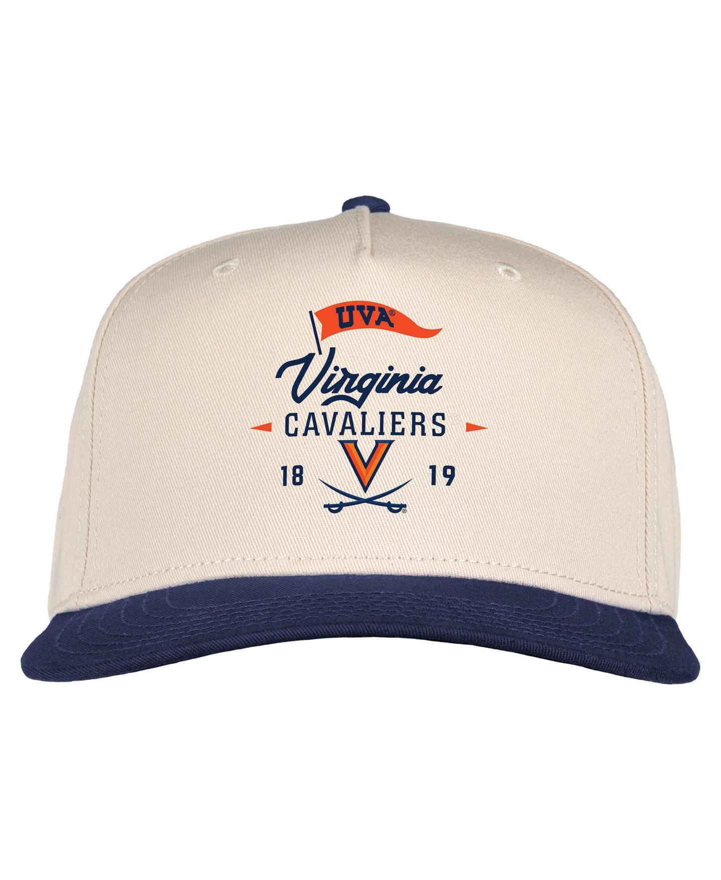 Кепка Ahead Cream Virginia Cavaliers The 1995 Adjustable Hat — фото 2