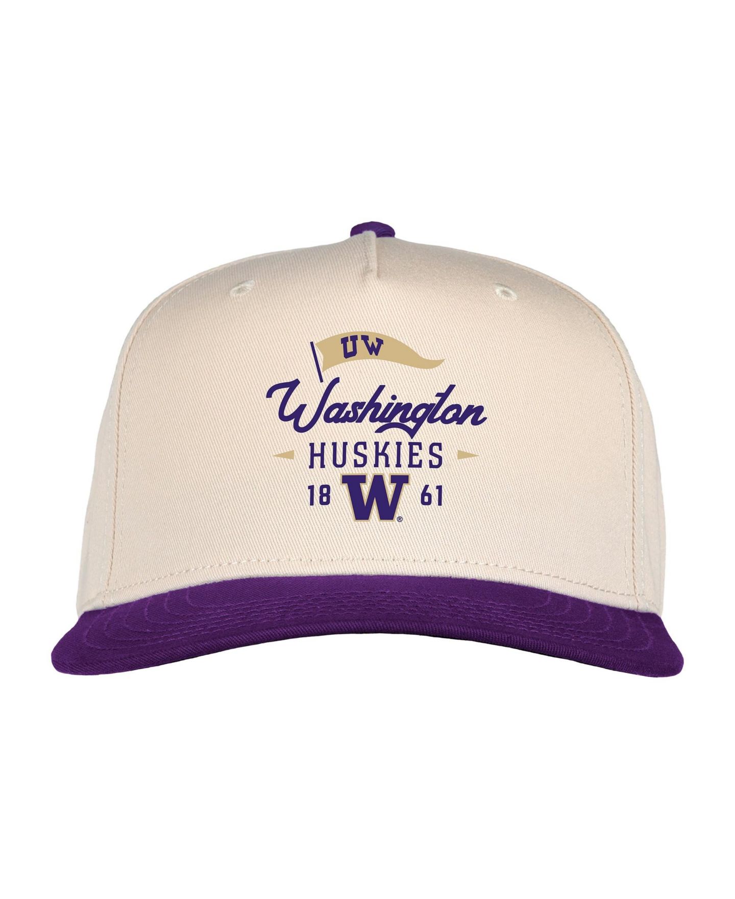Кепка Ahead Cream Washington Huskies The 1995 Adjustable Hat — фото 2