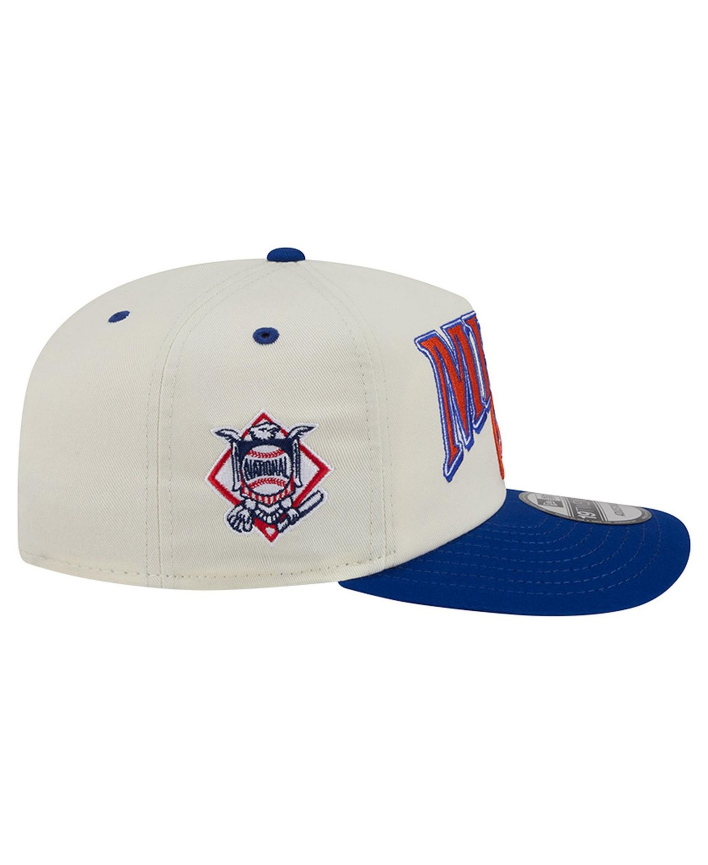 Мужская кепка New Era Cream/Royal New York Mets Vintage 19TWENTY Adjustable Hat — фото 6