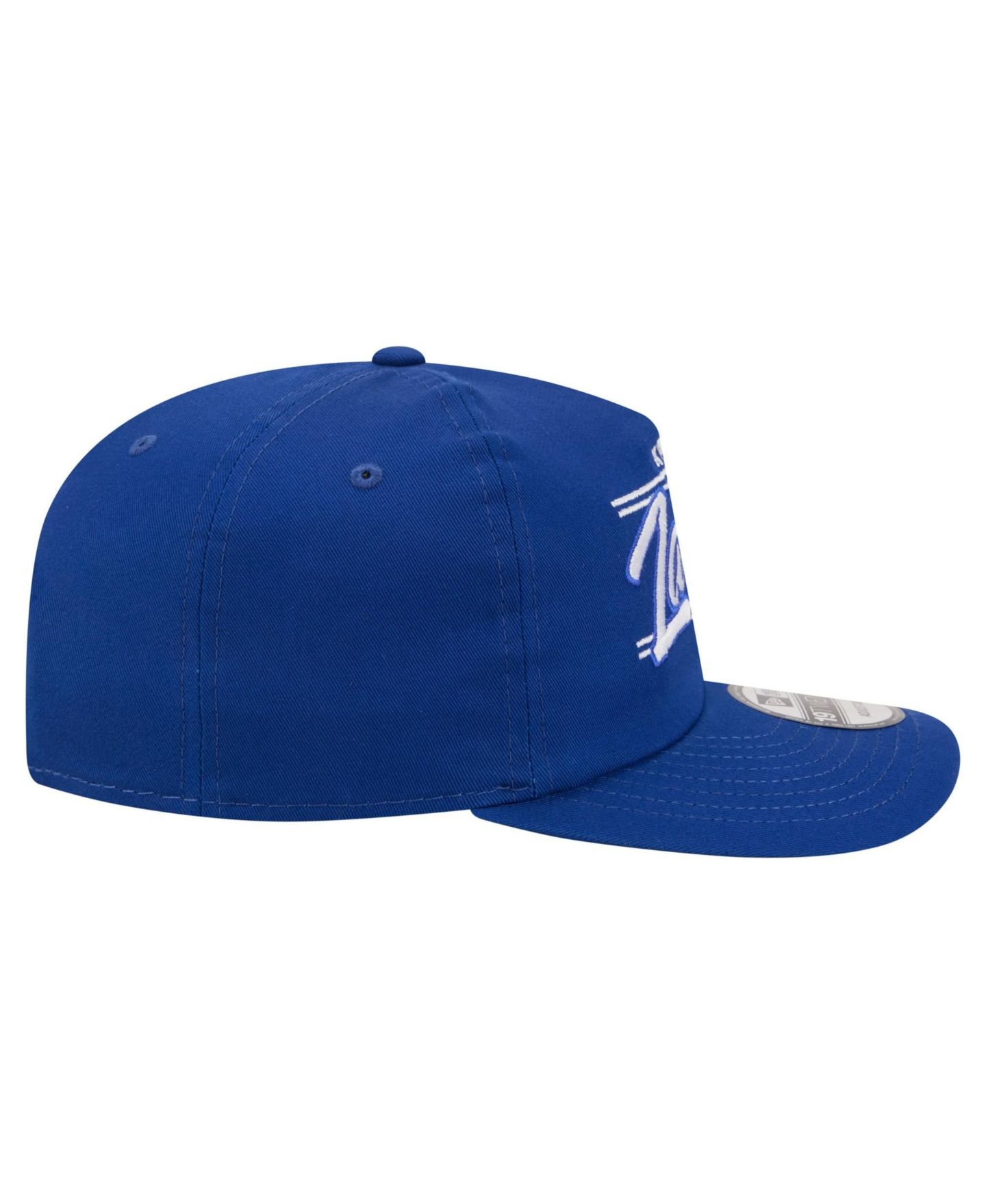 Мужская кепка New Era Blue Kyle Larson Driver Script 19TWENTY Adjustable Hat — фото 7
