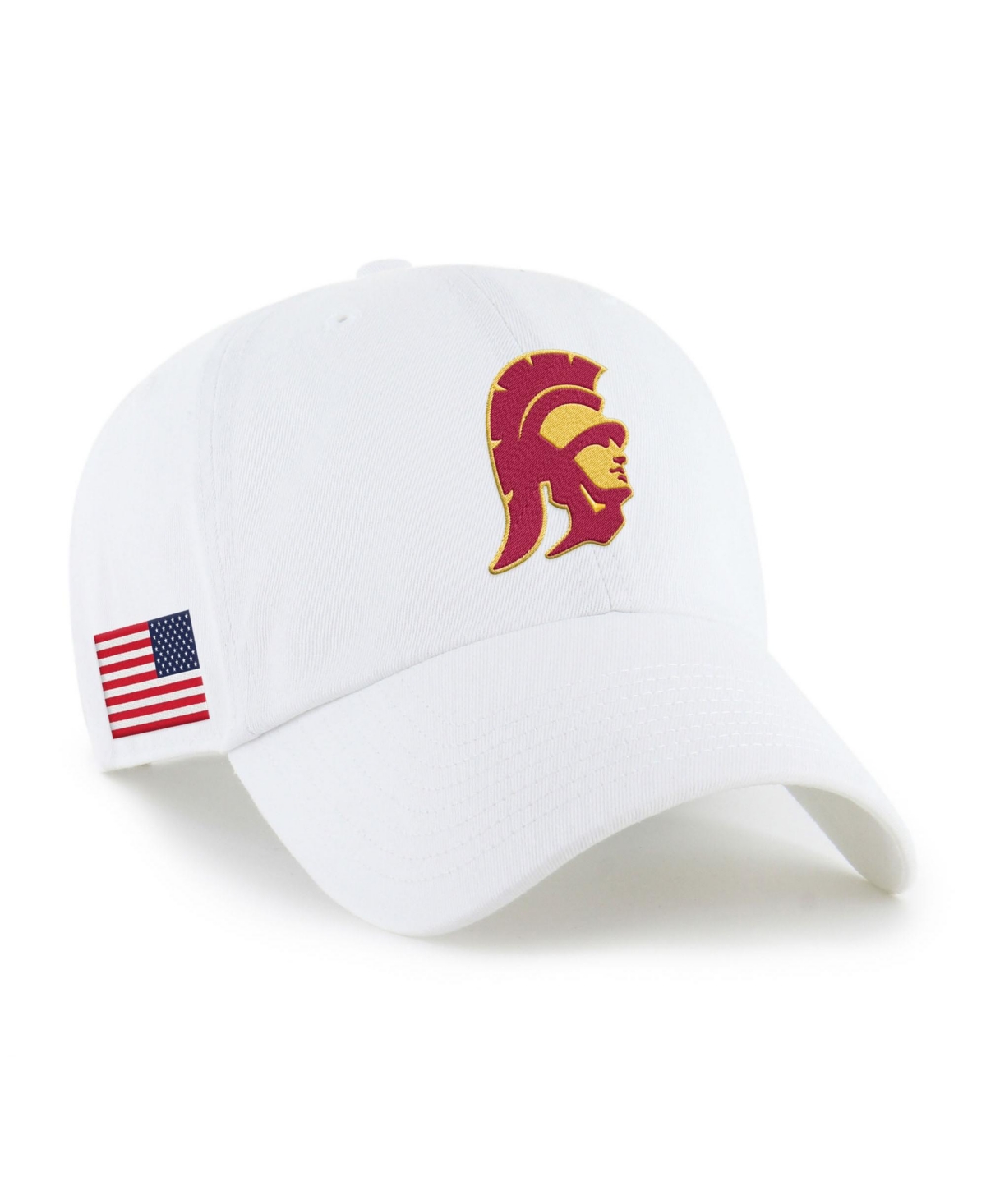 '47 Brand Usc Trojans Americana Heritage Clean Up Adjustable Baseball Cap