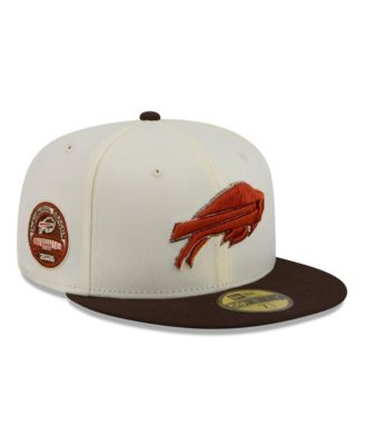 Men's Cream/Brown Buffalo Bills Pumpkin Spice 59FIFTY Fitted Hat