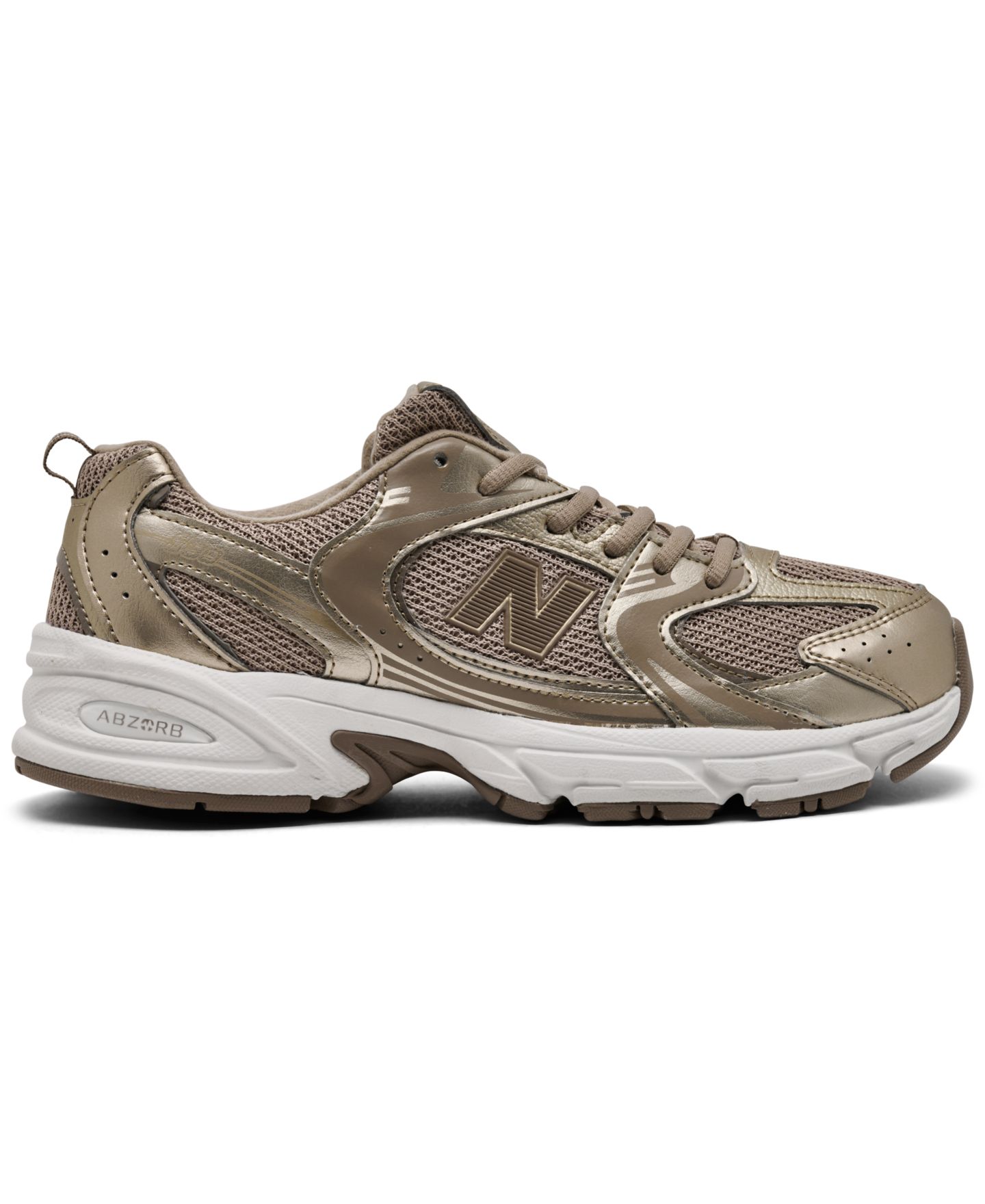Детские кроссовки New Balance 530 Lifestyle Retro, цвет: Коричневый — фото 2
